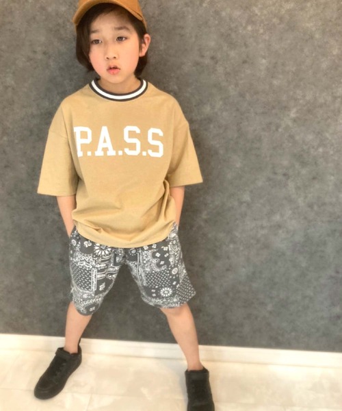 THE CASUAL(カジュアル)の「総柄ハーフパンツ(その他パンツ・キッズ・チャコール/ベージュ/グリーン/グレー系その他/ブラック/ブラック系その他・110cm/120cm/130cm/140cm/150cm/160cm/100cm)」の22枚目の写真