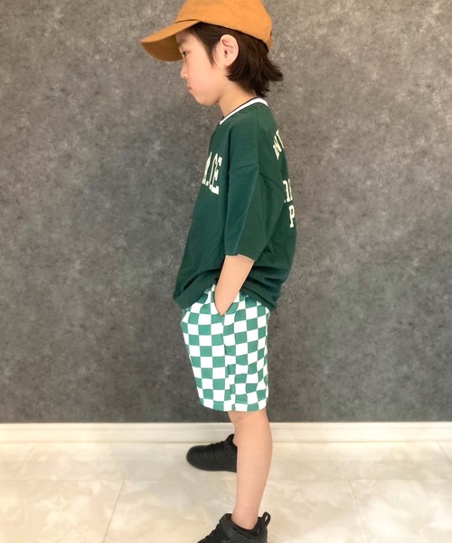 THE CASUAL(カジュアル)の「総柄ハーフパンツ(その他パンツ・キッズ・チャコール/ベージュ/グリーン/グレー系その他/ブラック/ブラック系その他・110cm/120cm/130cm/140cm/150cm/160cm/100cm)」の15枚目の写真