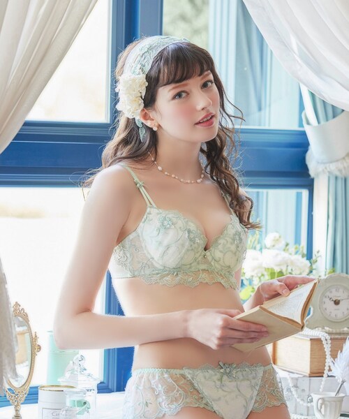 Risa Magli(リサマリ)の「◆マリッジ ブラジャー(ブラジャー・レディース・パープル/グレー系/グリーン系・F65/E70/E65/F70/F75/E75)」の8枚目の写真