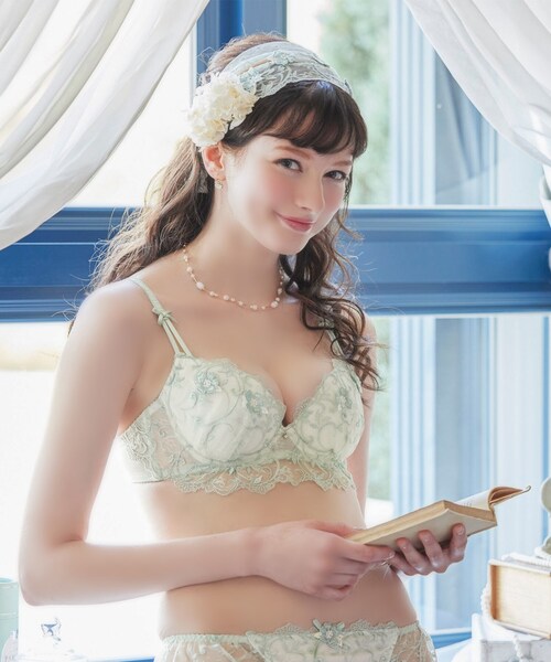 Risa Magli(リサマリ)の「◆マリッジ ブラジャー(ブラジャー・レディース・パープル/グレー系/グリーン系・F65/E70/E65/F70/F75/E75)」の11枚目の写真