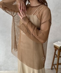 【apres jour clair】2WAYメッシュカットトップス【ZOZOTOWN限定アイテム】