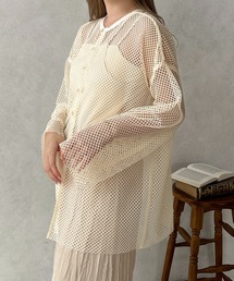 【apres jour clair】2WAYメッシュカットトップス【ZOZOTOWN限定アイテム】