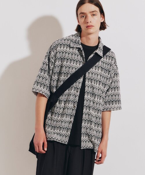 tk.TAKEO KIKUCHI（ティーケータケオキクチ）の「◆ADAMPATEK 別注 キャンバス×シンセティックレザービッグショルダートートバッグ（トートバッグ・メンズ・ブラック・00）」の17枚目の写真