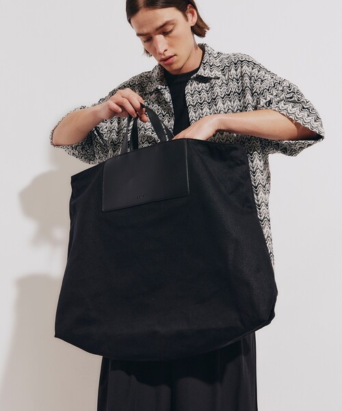 た*た様 SLOW collctors別注トート tool tote L / co22sstt010 / R Nylon*H cow leather – cornelian