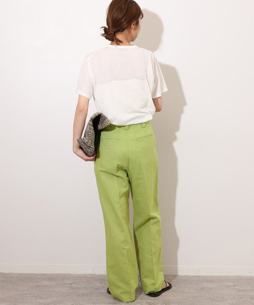 シアー天竺ハーフスリーブ