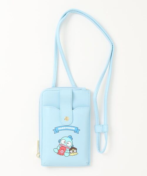 E-COME(イーカム)の「キャラクター スマホショルダー(ショルダーバッグ・レディース・ピンク/ターコイズブルー/イエロー×グリーン/パープル/ライトブルー/ライトピンク/ベージュ/ライトパープル・FREE)」の4枚目の写真