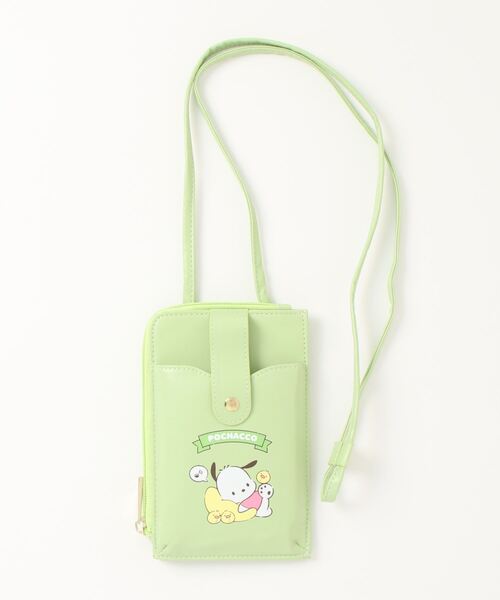 E-COME(イーカム)の「キャラクター スマホショルダー(ショルダーバッグ・レディース・ピンク/ターコイズブルー/イエロー×グリーン/パープル/ライトブルー/ライトピンク/ベージュ/ライトパープル・FREE)」の6枚目の写真