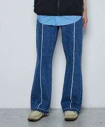 THE STANDARD | WEGO/フリンジフレアデニムパンツ(デニムパンツ)
