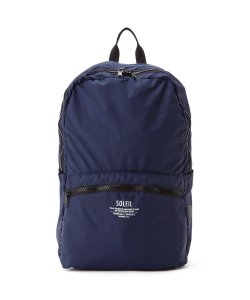 ROPE' PICNIC（ロペピクニック）の「【一部店舗限定】【SOLEIL/ソレイユ 】エアー リュック(撥水・パッカブル）（バックパック/リュック・レディース・ブラック/ベージュ/ネイビー・FREE）」の4枚目の写真