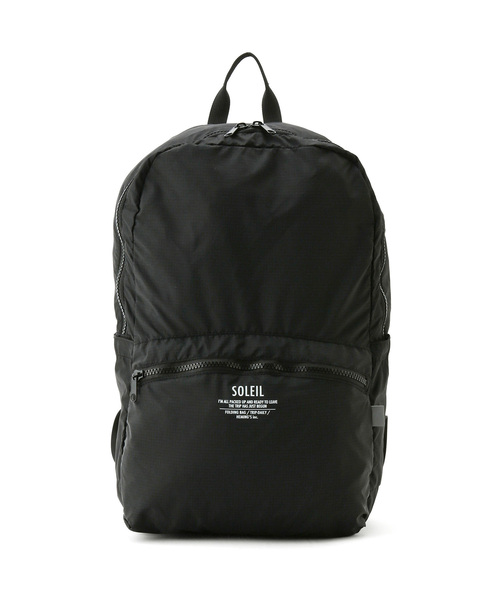 ROPE' PICNIC（ロペピクニック）の「【一部店舗限定】【SOLEIL/ソレイユ 】エアー リュック(撥水・パッカブル）（バックパック/リュック・レディース・ブラック/ベージュ/ネイビー・FREE）」の7枚目の写真