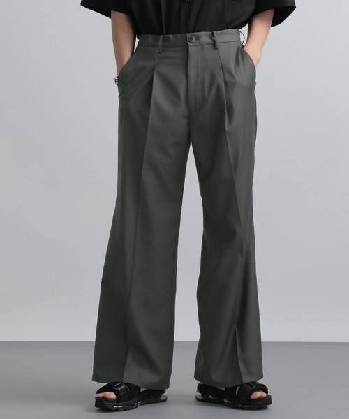 HARE（ハレ）の「TRワイドフレアトラウザー(HARE)（スラックス・メンズ・グレー/ブラック/レッド/ブラウン系その他・SMALL/MEDIUM/LARGE）」の8枚目の写真