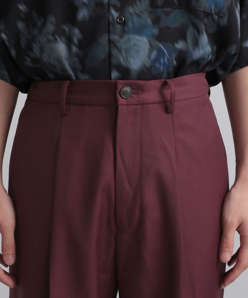 HARE（ハレ）の「TRワイドフレアトラウザー(HARE)（スラックス・メンズ・グレー/ブラック/レッド/ブラウン系その他・SMALL/MEDIUM/LARGE）」の17枚目の写真