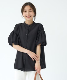 ボリュームスリーブブラウス
