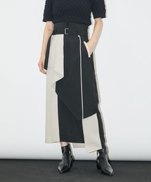 UNITED TOKYO | ランダムフレアカッティングタイト-ウォッシャブル-(スカート)