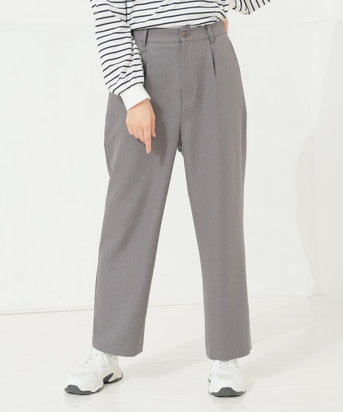 Honeys（ハニーズ）の「ストレートパンツ（その他パンツ・レディース・ベージュ/ブラウン/ブラック/チャコールグレー・L/M/SS/S）」の3枚目の写真