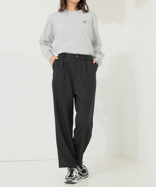 Honeys（ハニーズ）の「ストレートパンツ（その他パンツ・レディース・ベージュ/ブラウン/ブラック/チャコールグレー・L/M/SS/S）」の6枚目の写真