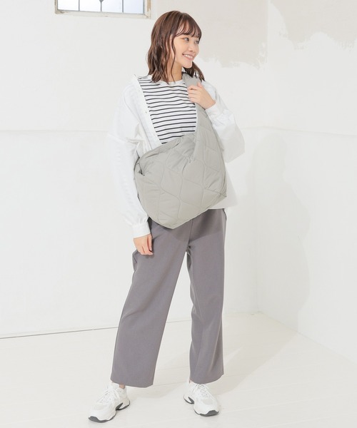 Honeys（ハニーズ）の「ストレートパンツ（その他パンツ・レディース・ベージュ/ブラウン/ブラック/チャコールグレー・L/M/SS/S）」の7枚目の写真