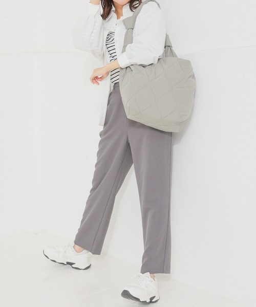 Honeys（ハニーズ）の「ストレートパンツ（その他パンツ・レディース・ベージュ/ブラウン/ブラック/チャコールグレー・L/M/SS/S）」の8枚目の写真