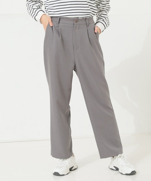 Honeys（ハニーズ）の「ストレートパンツ（その他パンツ・レディース・ベージュ/ブラウン/ブラック/チャコールグレー・L/M/SS/S）」の21枚目の写真