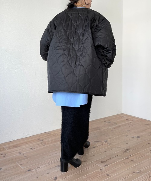 wee9s（ウィークス）の「mop skirt / ウエストゴムリラックスモップスカート（スカート・レディース・アイボリー/ブラック/ブルー・FREE/LONG）」の10枚目の写真