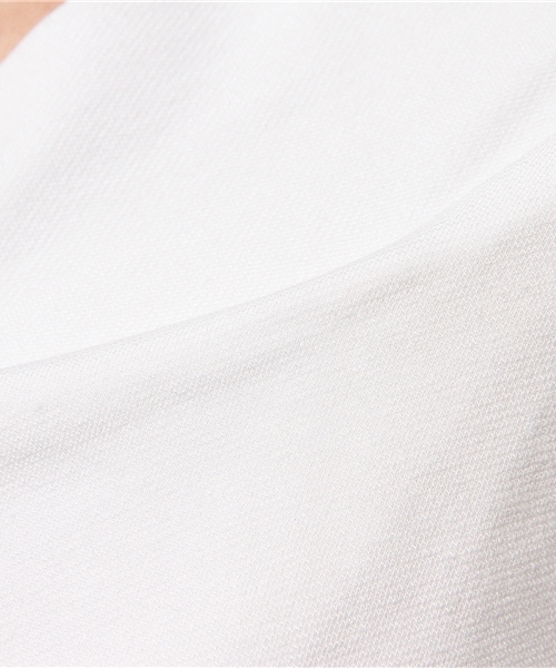OUTLET（アウトレット）の「【DaTuRa】カットデニムフリルトップス（Tシャツ/カットソー・レディース・ホワイト・FREE）」の8枚目の写真