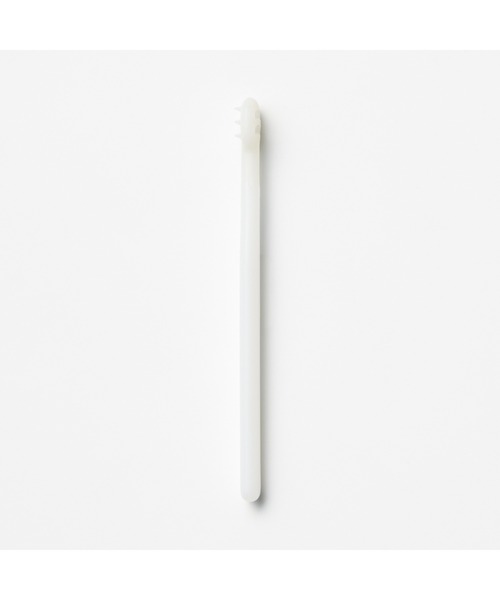 無印良品（ムジルシリョウヒン）の「舌用クリーナー　白（オーラルケア/歯磨きグッズ・レディース・ホワイト・FREE）」の2枚目の写真