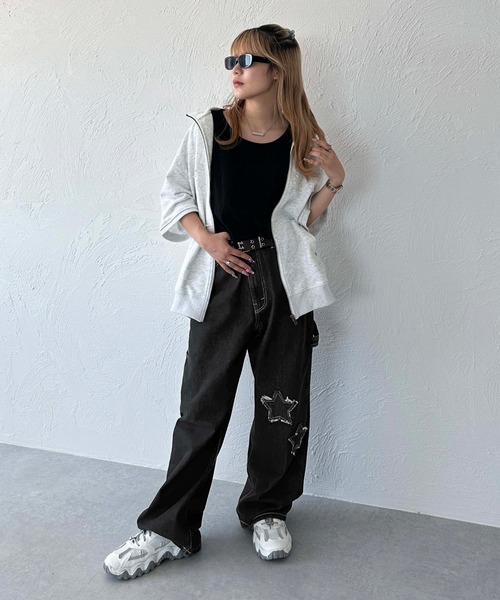 sedacle(セダクル)の「スターペインターデニムパンツ(デニムパンツ・メンズ・ブラック/パープル/ブラウン・MEDIUM/LARGE)」の5枚目の写真