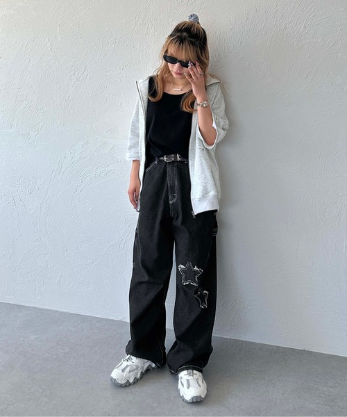 sedacle(セダクル)の「スターペインターデニムパンツ(デニムパンツ・メンズ・ブラック/パープル/ブラウン・MEDIUM/LARGE)」の9枚目の写真