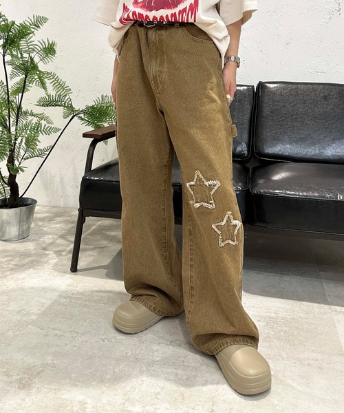 sedacle(セダクル)の「スターペインターデニムパンツ(デニムパンツ・メンズ・ブラック/パープル/ブラウン・MEDIUM/LARGE)」の21枚目の写真