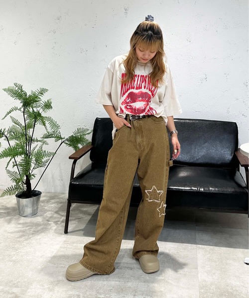 sedacle(セダクル)の「スターペインターデニムパンツ(デニムパンツ・メンズ・ブラック/パープル/ブラウン・MEDIUM/LARGE)」の10枚目の写真