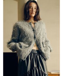 Ungrid | フェザーヤーンニットカーデ(カーディガン/ボレロ)