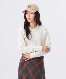 BEAMS BOY | BEAMS BOY / コットン サーマル クルーネック ロングスリーブ Tシャツ(Tシャツ/カットソー)