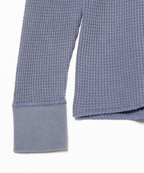 ビームスの百名品】コットン サーマル クルーネック ロングスリーブ T