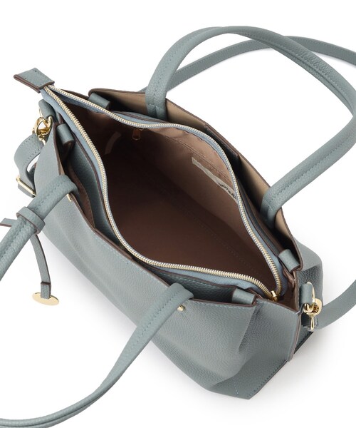 SHOO・LA・RUE（シューラルー）の「◆【軽量/2WAY】ふわっと軽いトートバッグ（トートバッグ・レディース・ブルー/ピンク系/サンドベージュ/ブラック・00）」の12枚目の写真