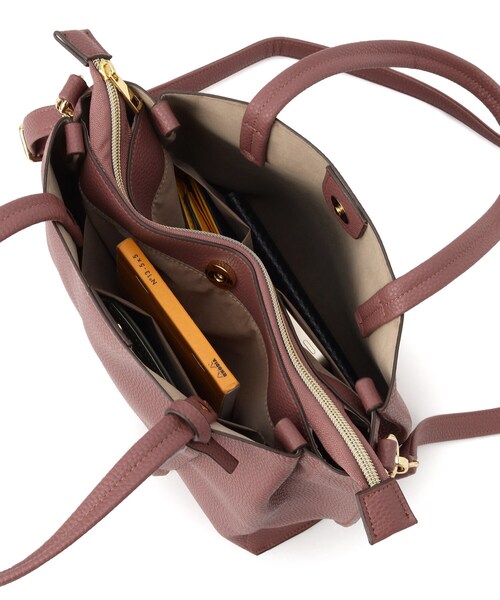 SHOO・LA・RUE（シューラルー）の「◆【軽量/2WAY】ふわっと軽いトートバッグ（トートバッグ・レディース・ブルー/ピンク系/サンドベージュ/ブラック・00）」の15枚目の写真