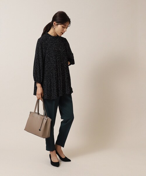 SHOO・LA・RUE（シューラルー）の「◆【軽量/2WAY】ふわっと軽いトートバッグ（トートバッグ・レディース・ブルー/ピンク系/サンドベージュ/ブラック・00）」の18枚目の写真