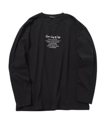 GLAZOS | 【WEB限定】フロントアソートプリント長袖Tシャツ(その他トップス)