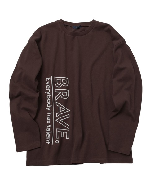 GLAZOS(グラソス)の「【WEB限定】【プチプラ】【再入荷】フロントアソートプリント長袖Tシャツ(その他トップス・キッズ・ライトグリーン/グレイッシュブルー/ブラック/ライトグレー/ブラック系その他/キナリ/ベージュ系その他/オフホワイト/サックスブルー/チャコールグレー・170cm/150cm/130cm/140cm/160cm)」の8枚目の写真