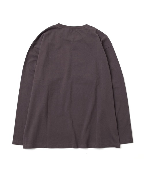 GLAZOS(グラソス)の「【WEB限定】【プチプラ】【再入荷】フロントアソートプリント長袖Tシャツ(その他トップス・キッズ・ライトグリーン/グレイッシュブルー/ブラック/ライトグレー/ブラック系その他/キナリ/ベージュ系その他/オフホワイト/サックスブルー/チャコールグレー・170cm/150cm/130cm/140cm/160cm)」の19枚目の写真