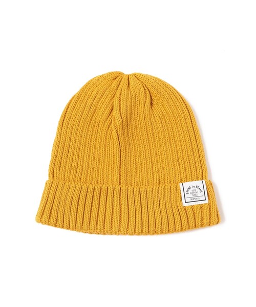 B:MING by BEAMS（ビーミングバイビームス）の「B:MING by BEAMS / リブ ワッチキャップ（ニットキャップ/ビーニー・キッズ・ブルー/パープル/イエロー系その他5/レッド系その他7/ダークグリーン・LARGE/MEDIUM）」の4枚目の写真