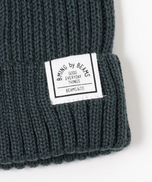 B:MING by BEAMS（ビーミングバイビームス）の「B:MING by BEAMS / リブ ワッチキャップ（ニットキャップ/ビーニー・キッズ・ブルー/パープル/イエロー系その他5/レッド系その他7/ダークグリーン・LARGE/MEDIUM）」の10枚目の写真