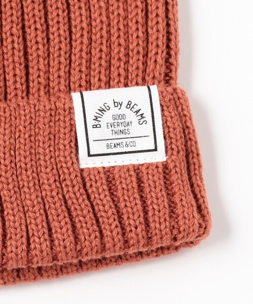 B:MING by BEAMS（ビーミングバイビームス）の「B:MING by BEAMS / リブ ワッチキャップ（ニットキャップ/ビーニー・キッズ・ブルー/パープル/イエロー系その他5/レッド系その他7/ダークグリーン・LARGE/MEDIUM）」の7枚目の写真