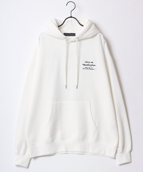 【セール】MARK GONZALES ARTWORK COLLECTION/マークゴンザレス 別注 オーバーサイズ 裏起毛 ストリート バックプリント スウェット パーカー フーディー/長袖 トップス プルオーバー/レディース メンズ（パーカー）｜Mark Gonzales（マーク・ゴンザレス）