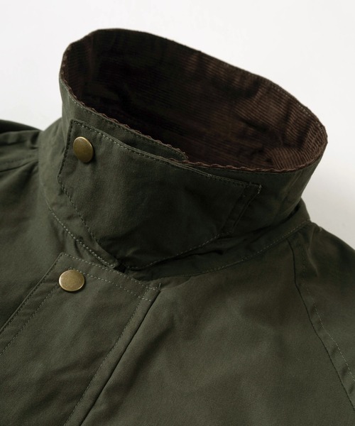 make a ray!（メイク ア レイ！）の「クラシックデザイン ラグランスリーブ  オーバーサイズ ハンティングジャケット（ブルゾン・メンズ・ブラック/ダークカーキ・M/L/XL）」の5枚目の写真