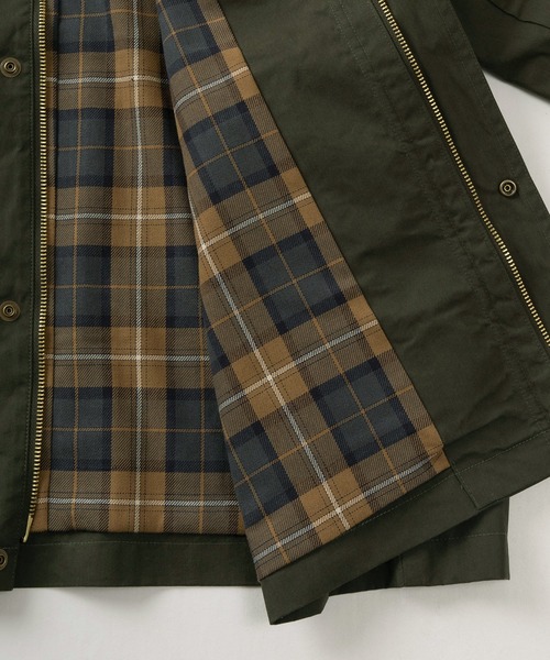 make a ray!（メイク ア レイ！）の「クラシックデザイン ラグランスリーブ  オーバーサイズ ハンティングジャケット（ブルゾン・メンズ・ブラック/ダークカーキ・M/L/XL）」の15枚目の写真