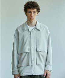ステッチコンビシャツ