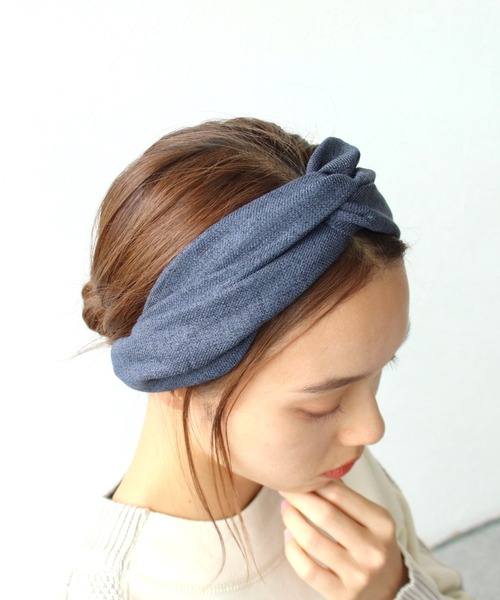 Three Four Time（ｽﾘｰﾌｫｰﾀｲﾑ）の「ツイードクロスターバン（ヘアバンド