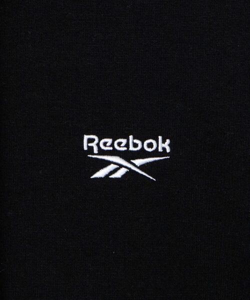 Reebok（リーボック）の「∴WEGO/別注Reebok 裏起毛ショートZIPパーカー（パーカー・レディース・ブラック/オフホワイト/杢グレー・FREE）」の15枚目の写真