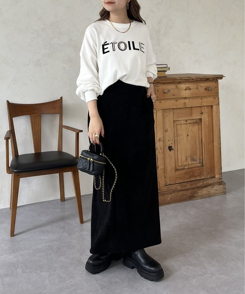 prose verse（プロズヴェール）の「【S~Lサイズ展開】カットリブナロースカート（スカート・レディース・ブラック・LARGE/SMALL/MEDIUM）」の10枚目の写真