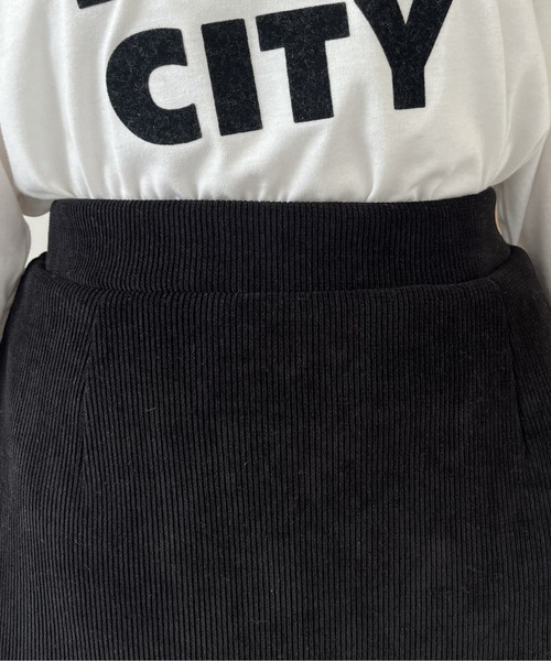 prose verse（プロズヴェール）の「【S~Lサイズ展開】カットリブナロースカート（スカート・レディース・ブラック・LARGE/SMALL/MEDIUM）」の15枚目の写真